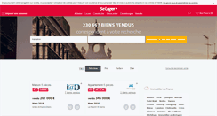 Desktop Screenshot of biens-vendus.seloger.com